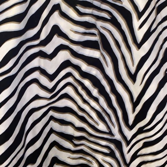 Lauren Ralph Lauren pajamas women’s XL monogram long sleeve zebra button sleep s - Picture 8 of 8